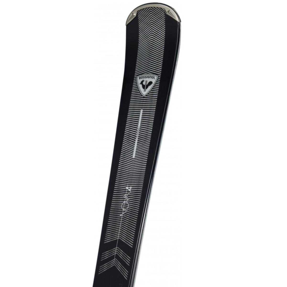 Pacchetto sci rossignol Nova 4 + attacchi xpress w 10 gw Donna Nero 4/5