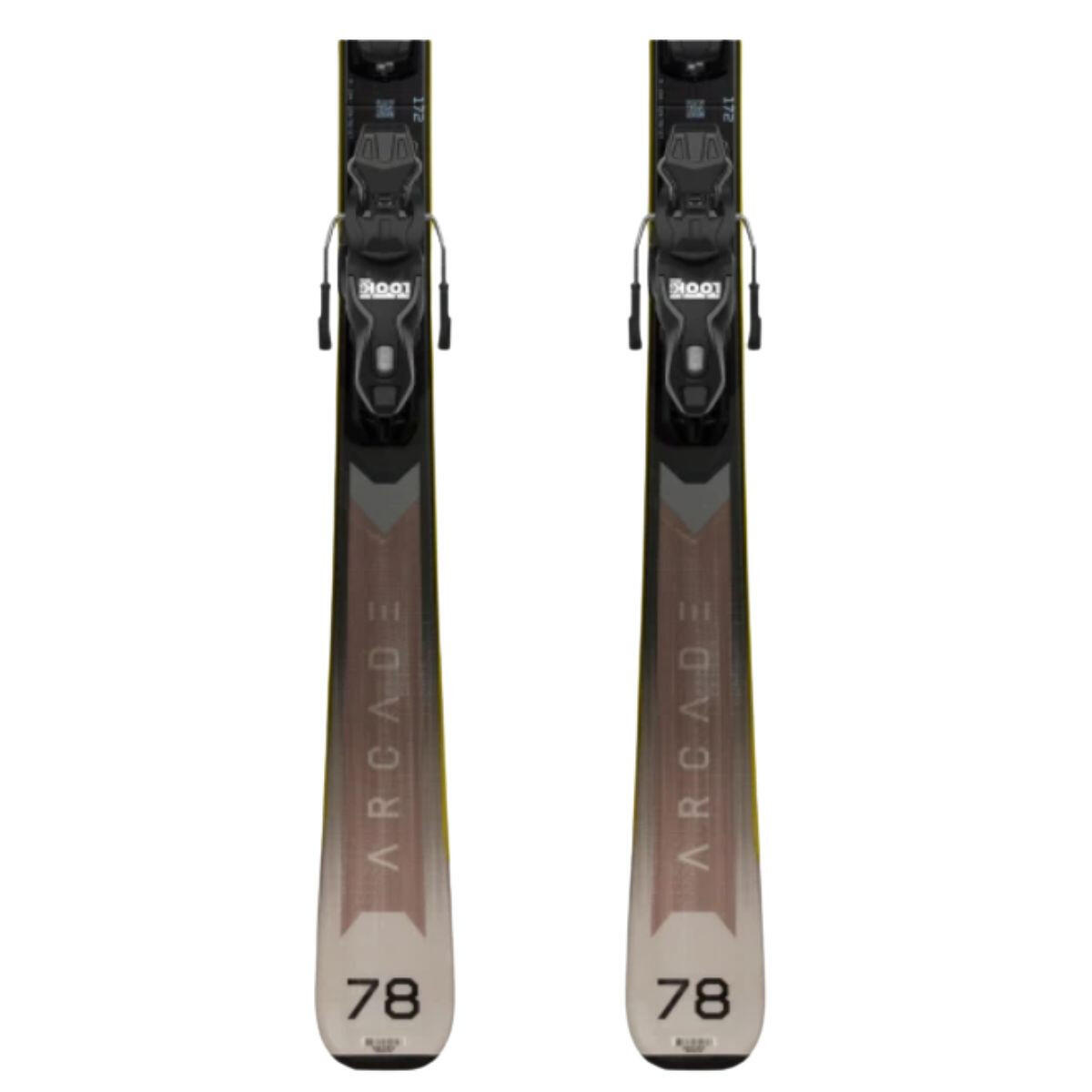Paquete de 78 bocetos Rossignol Arcade + conectores xpress 10 gw Hombres Grises 5/6