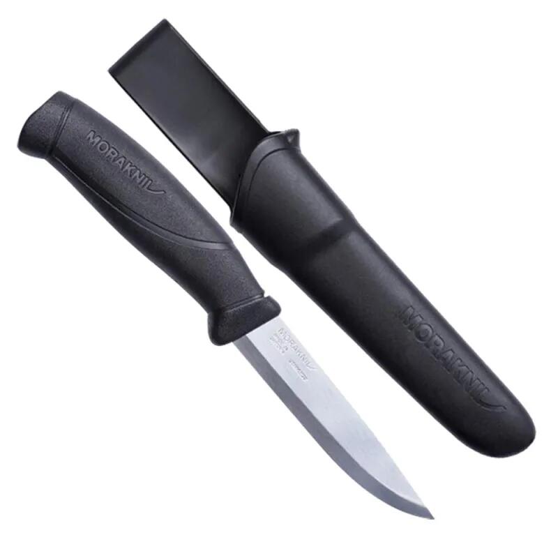 MoraKniv Companion MG Edelstahl Outdoor Messer - Schwarz 3/3