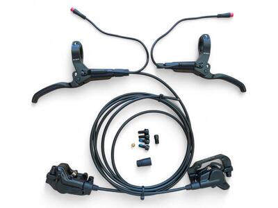 Set Freni A Disco Idraulici Per Ebike Fat Bike Anteriore E Posteriore A 2 Pin