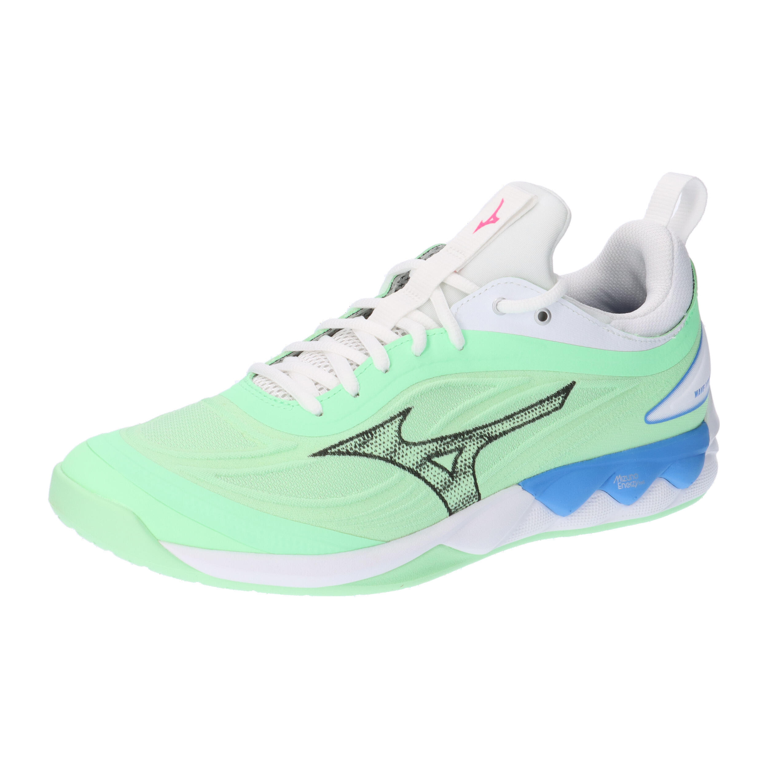 Mizuno - Chaussures De Volley-ball Adultes Mizuno Wave Luminous 3 Vert - Chaussures De Sport - Blanc|bleu|vert - Decathlon
