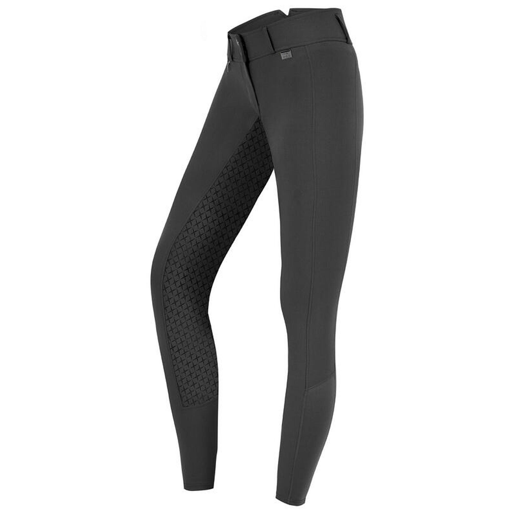 Bryczesy z wysoki stanem lej silikonowy