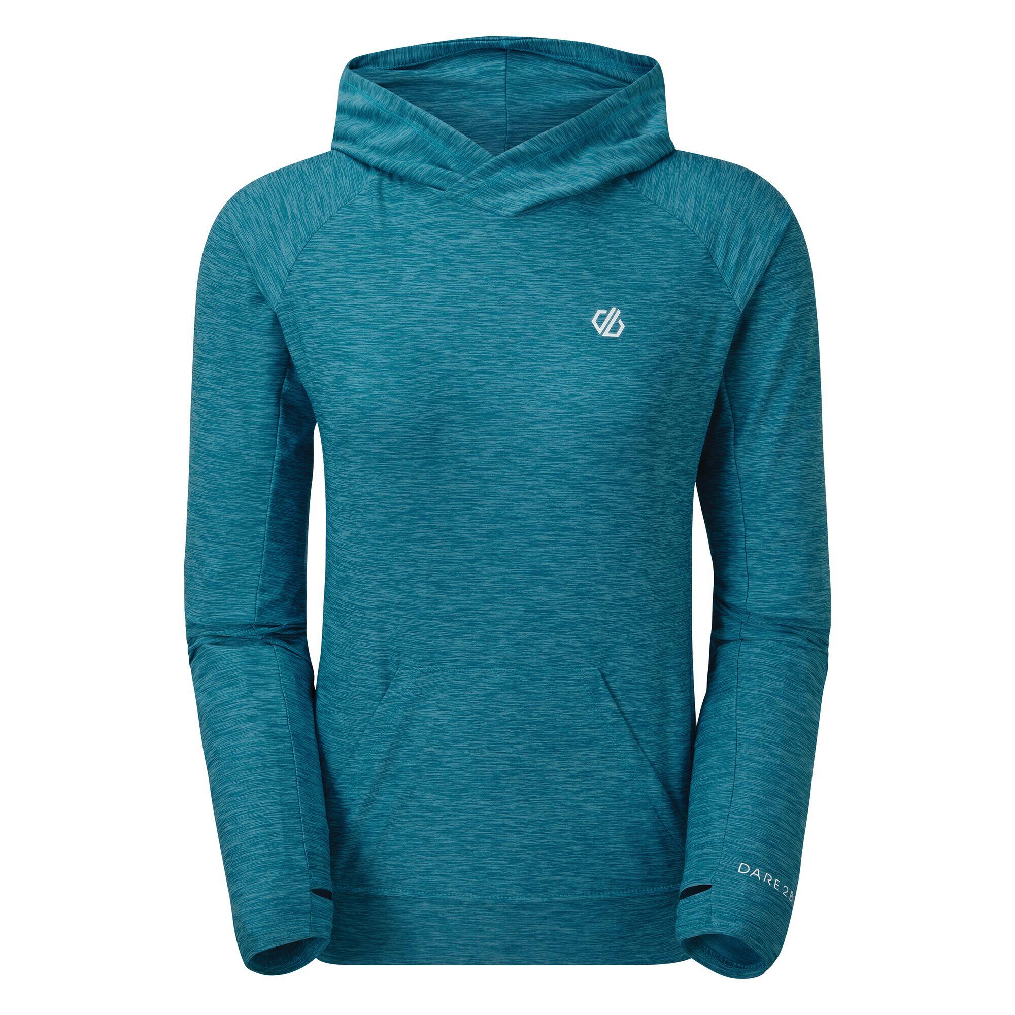 Womens/Ladies Sprint City Lightweight Hoodie (Ash Grey) 1/4