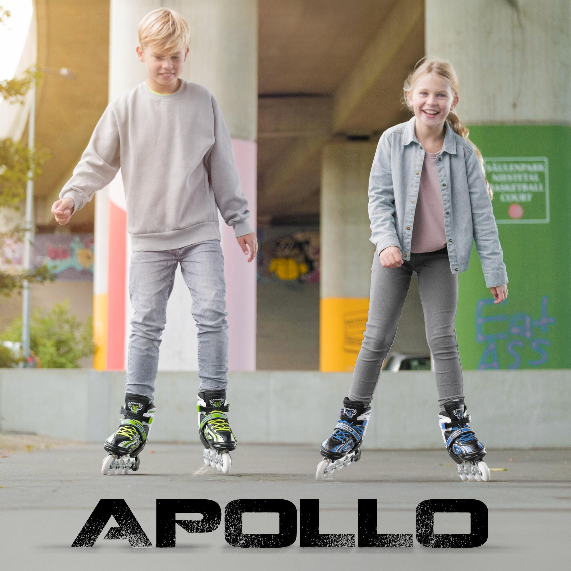 Apollo Super Blade LED ABEC7 Pattini regolabili per bambini 7/7