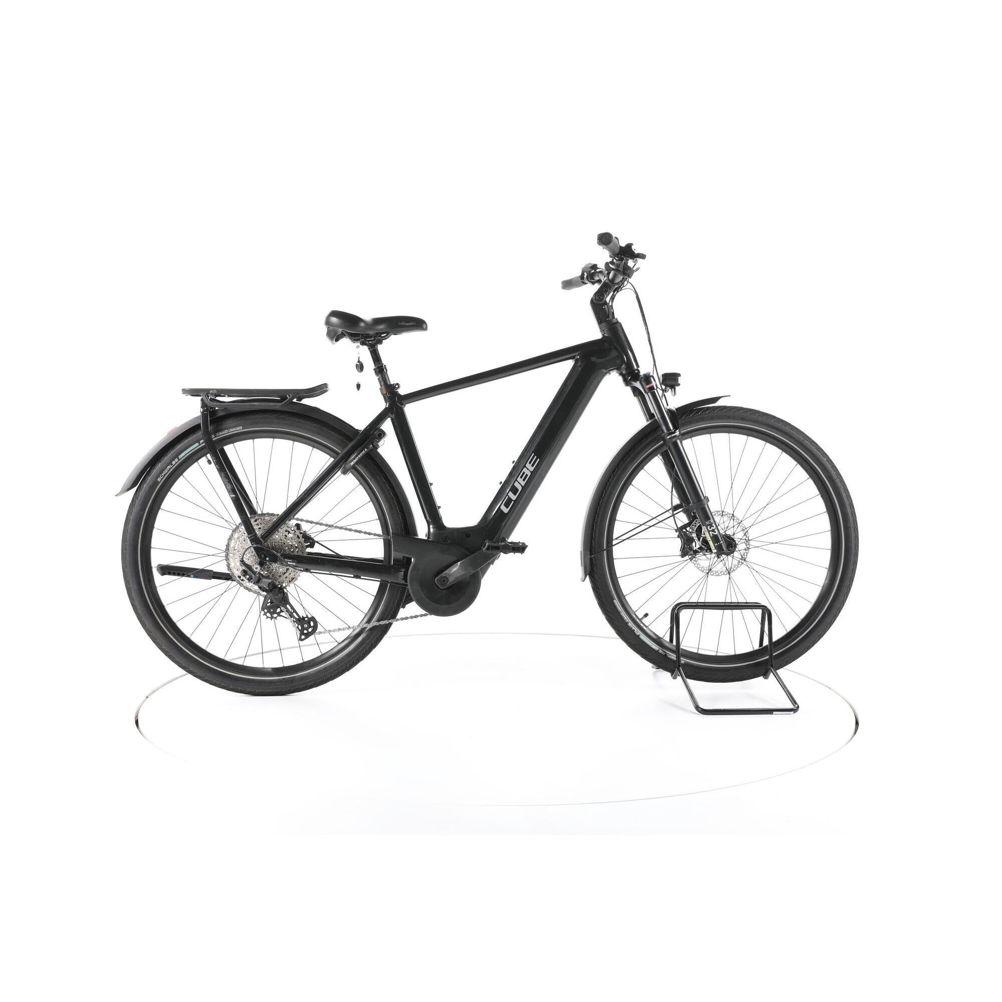 Cube - Reconditionné - Cube Kathmandu Hybrid Exc Trekking Vélo Électrique 2023 - Bon - Vélo De Voyage - Noir - 54 - Decathlon