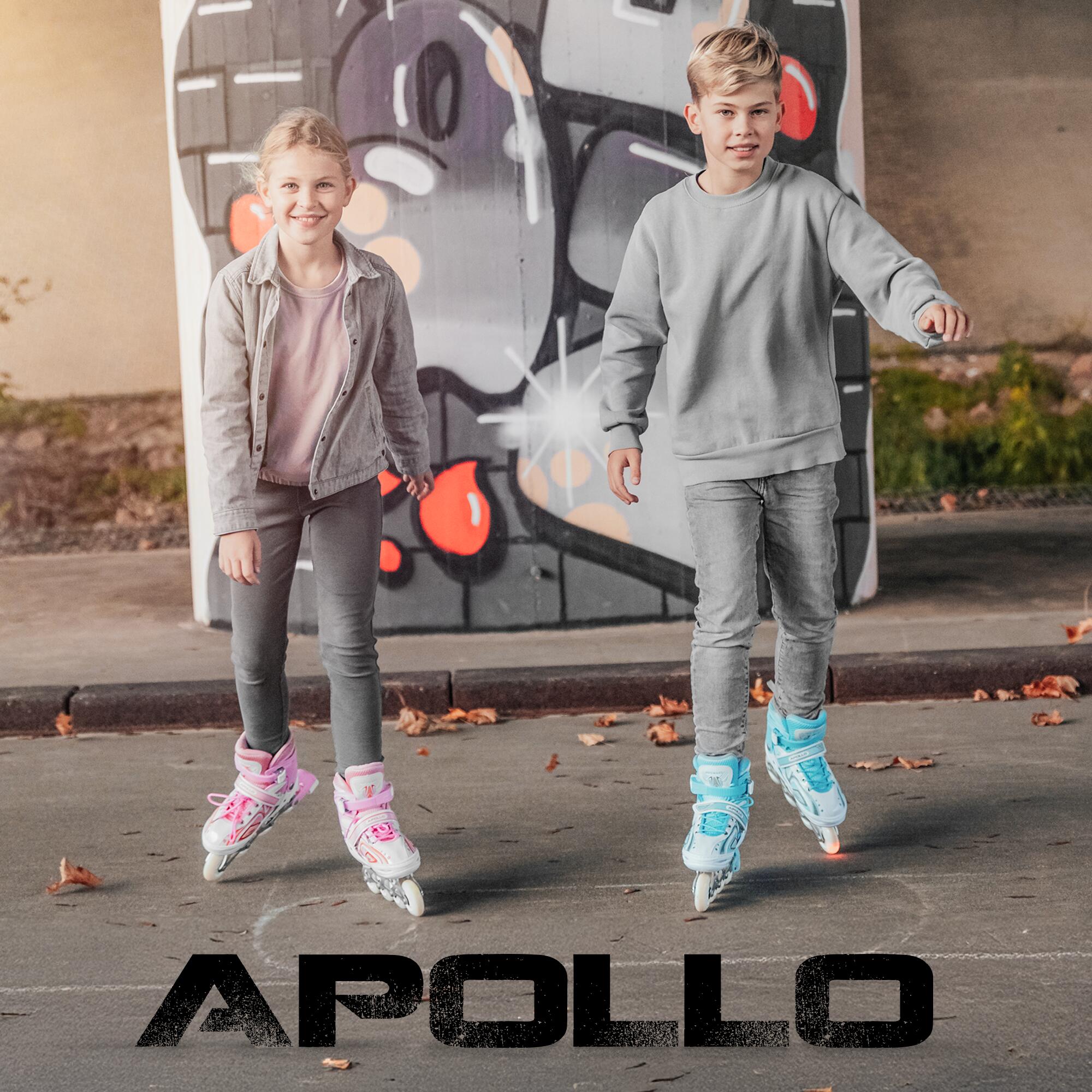 Apollo Super Blade LED ABEC7 Pattini regolabili per bambini 7/7