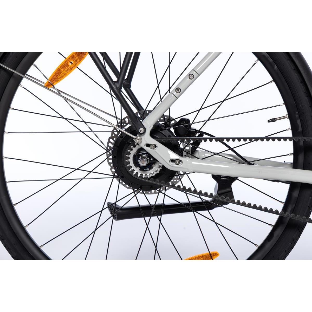 Bicicletta urbana, cambio automatico con cinghia, motore BAFANG DUAL Speed 3/7