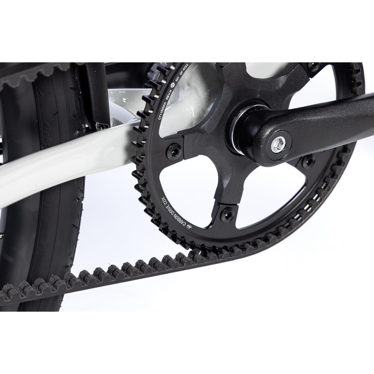 Bicicletta urbana, cambio automatico con cinghia, motore BAFANG DUAL Speed 5/7