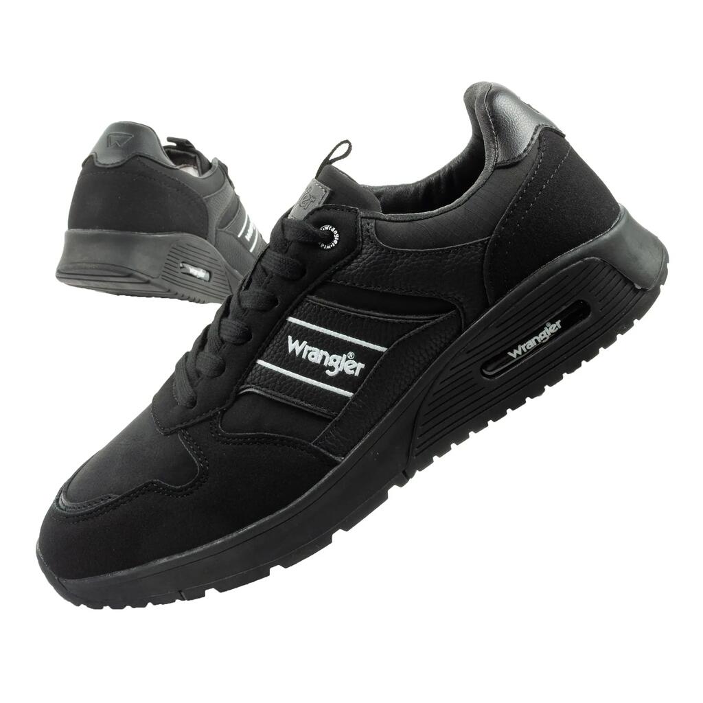 Wrangler Stanley Low Triple Black обувки за туризъм