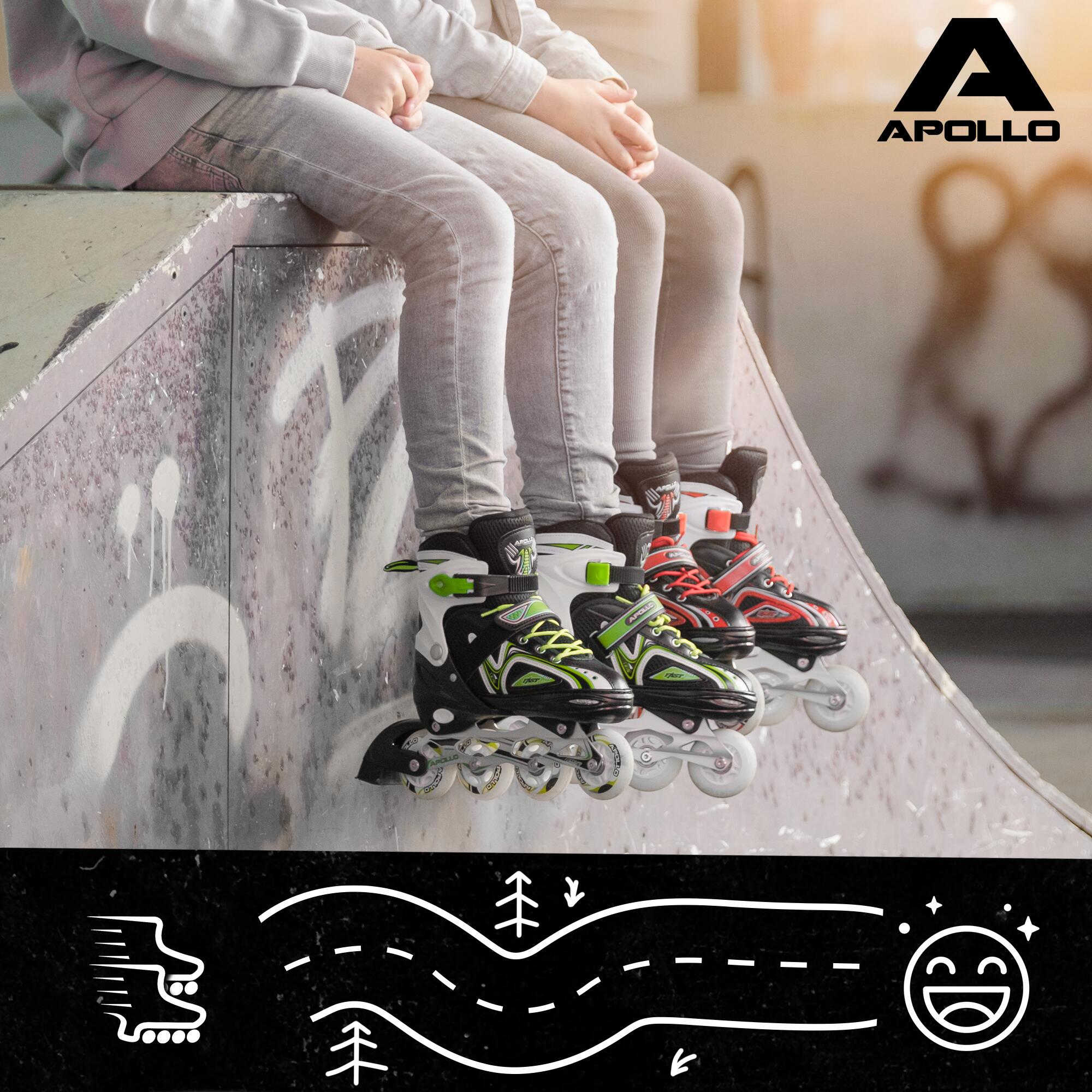 Apollo Super Blade LED ABEC7 Patins à roulettes enfant réglables 6/7