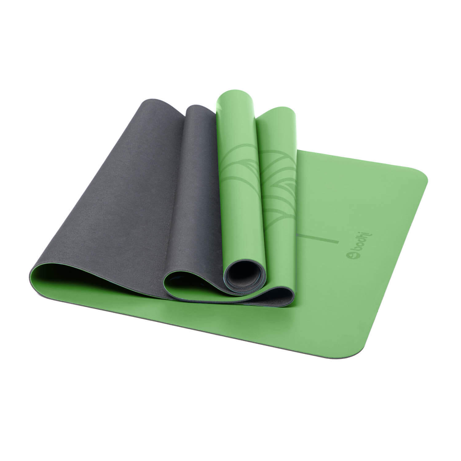 Slipvaste yogamat Phoenix 4 mm rubberen 2/6