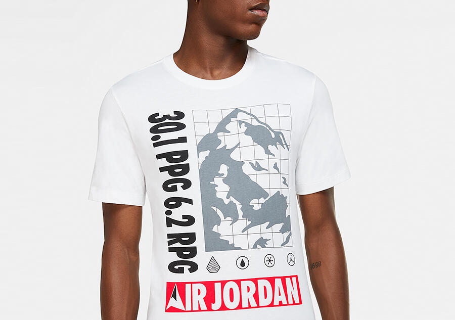 T-shirt universel hommes Nike Jordan Winter Utility 3/3