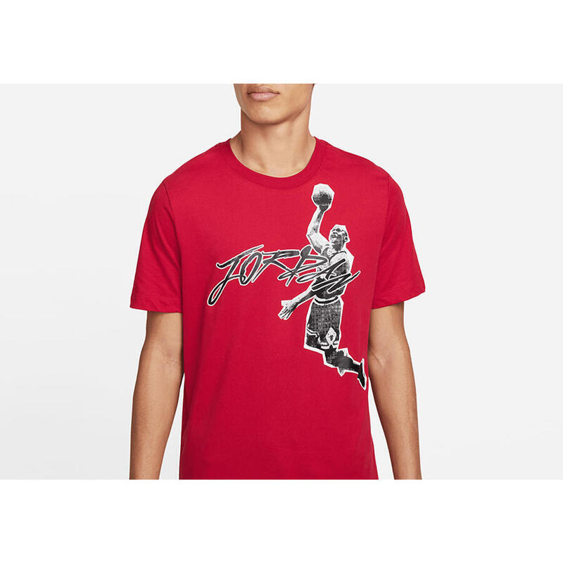 Tricou universal dh8924687 cu mânecă scurtă roșu bărbătesc