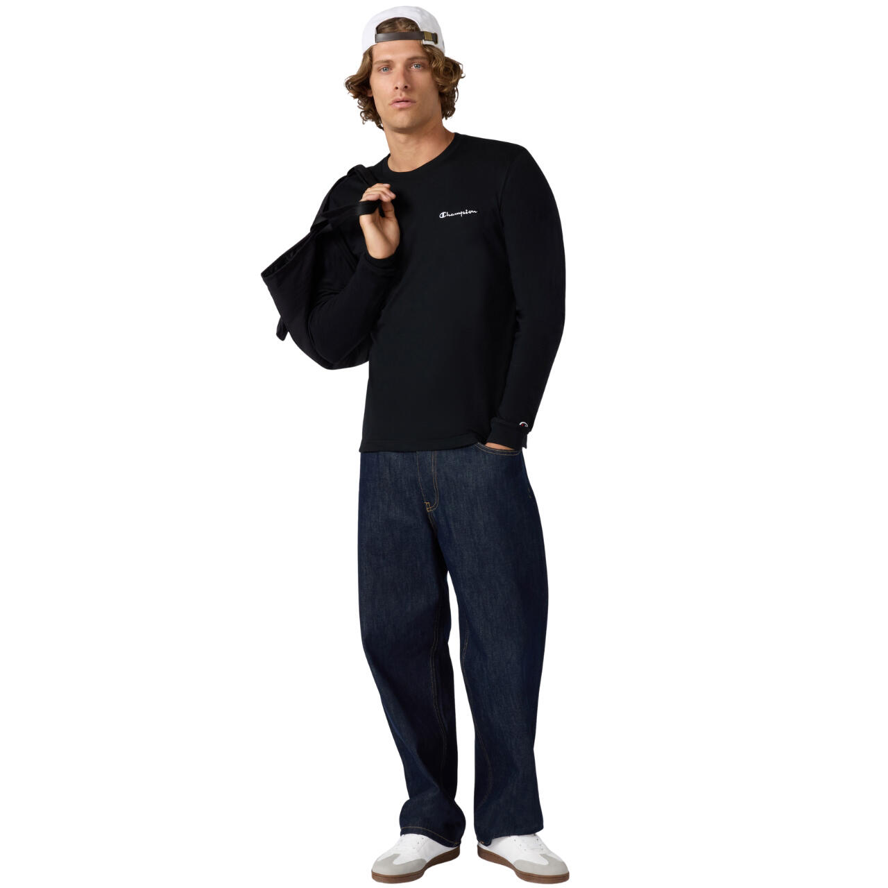 T-shirt à manches longues Champion modèle 221799-KK001 pour homme 7/7