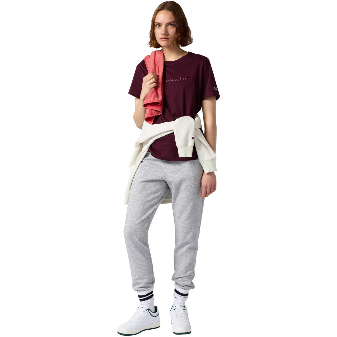 Koszulka damska Champion SS Tee 118382 6/6