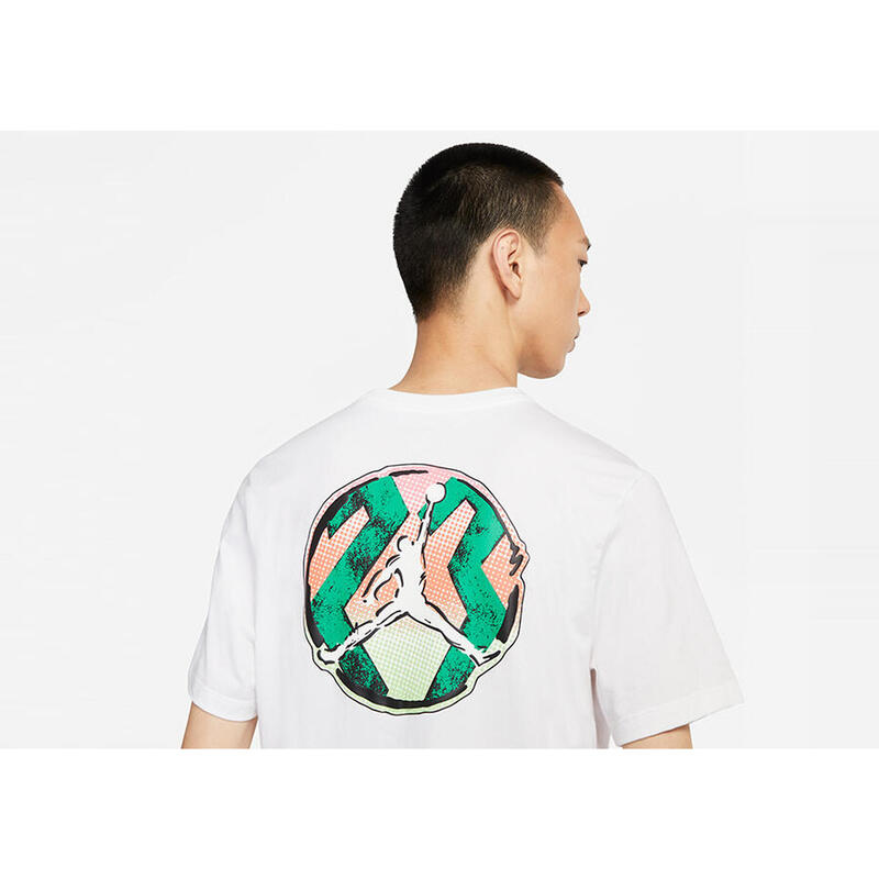 Tricou universal cz8083100 cu mânecă scurtă alb bărbătesc