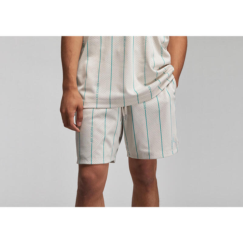 Pantaloni antrenament dm1357104 în dungi albi bărbătești