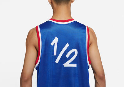 Hemden voor basketbal voor heren nike dri-fit premium jersey game royal
