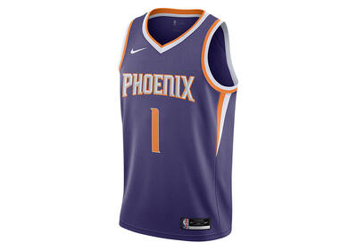 Magliette basket uomo Nike Nba Phoenix Suns Devin Booker Swingman Icon Edition