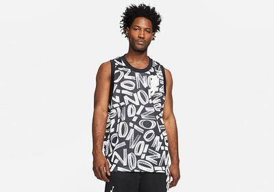 Hemden voor basketbal voor heren nike air jordan zion dri-fit