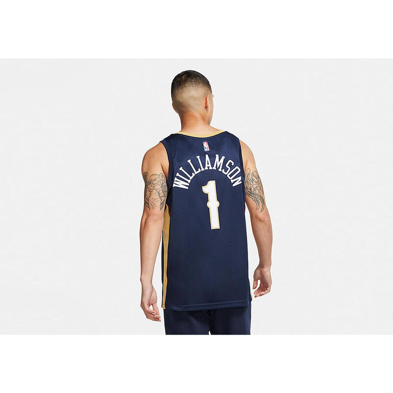Tricou baschet cw3674424 fără mâneci bleumarin bărbătesc