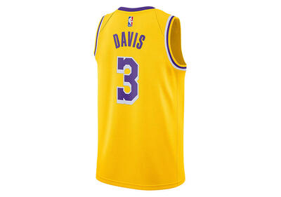 Magliette basket uomo Nike Nba Los Angeles Lakers Anthony Davis Swingman