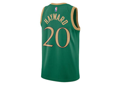 Nike boston celtics swingman jersey gordon hayward city edition