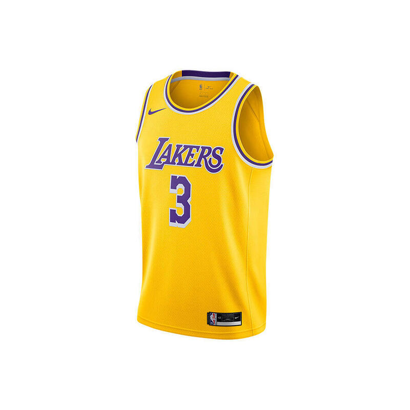 Tricou baschet cw3669728 fără mâneci galben bărbătesc