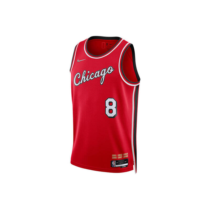 Tricou baschet db4021657 fără mâneci roșu bărbătesc