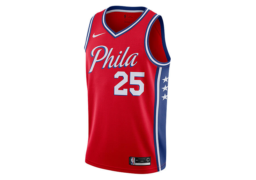 Herren basketball Tshirts Nike Philadelphia 2/5