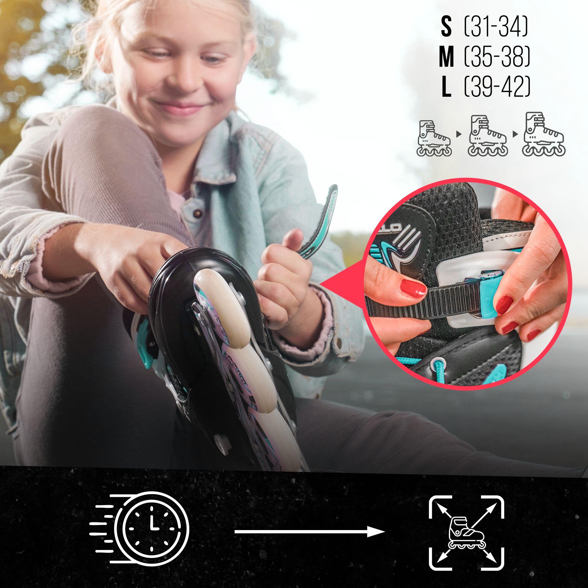Apollo Super Blade LED ABEC7 Patins à roulettes enfant réglables 2/7