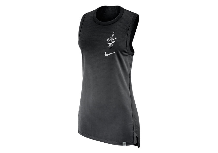 Koszulka damska nike nba cleveland cavaliers top jersey long black 2/2