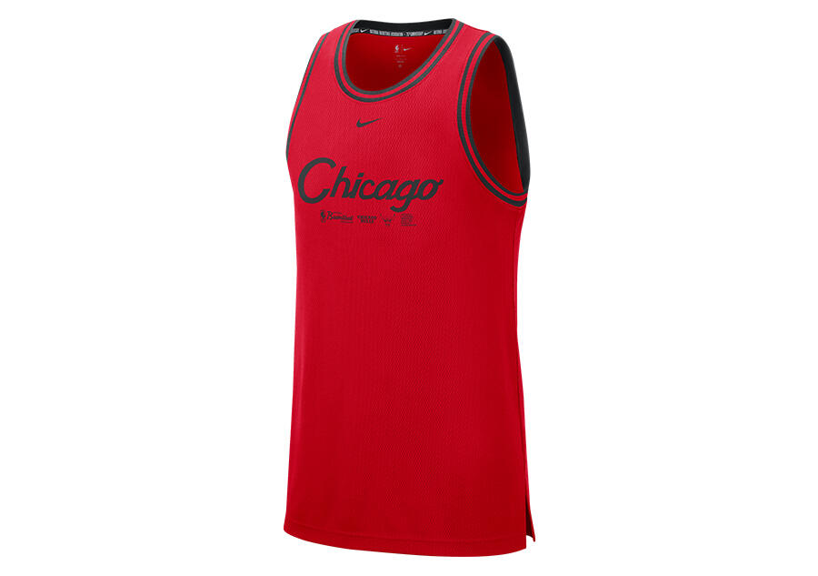 Camisetes para basquete para homens / masculino Nike Nba Chicago Bulls 2/2