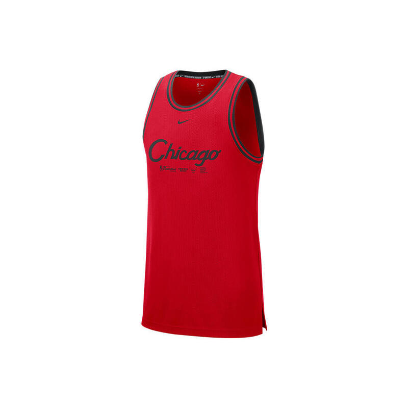Tricou baschet dh9369657 fără mâneci bordo bărbătesc
