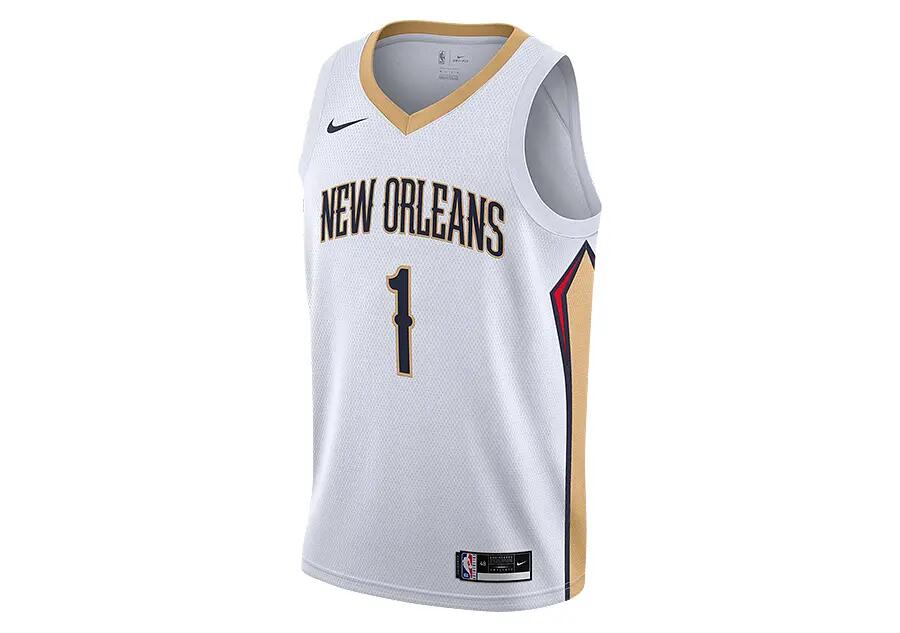 Nike Nba New Orleans Pelicans Zion Williamson Association Edition 2/2