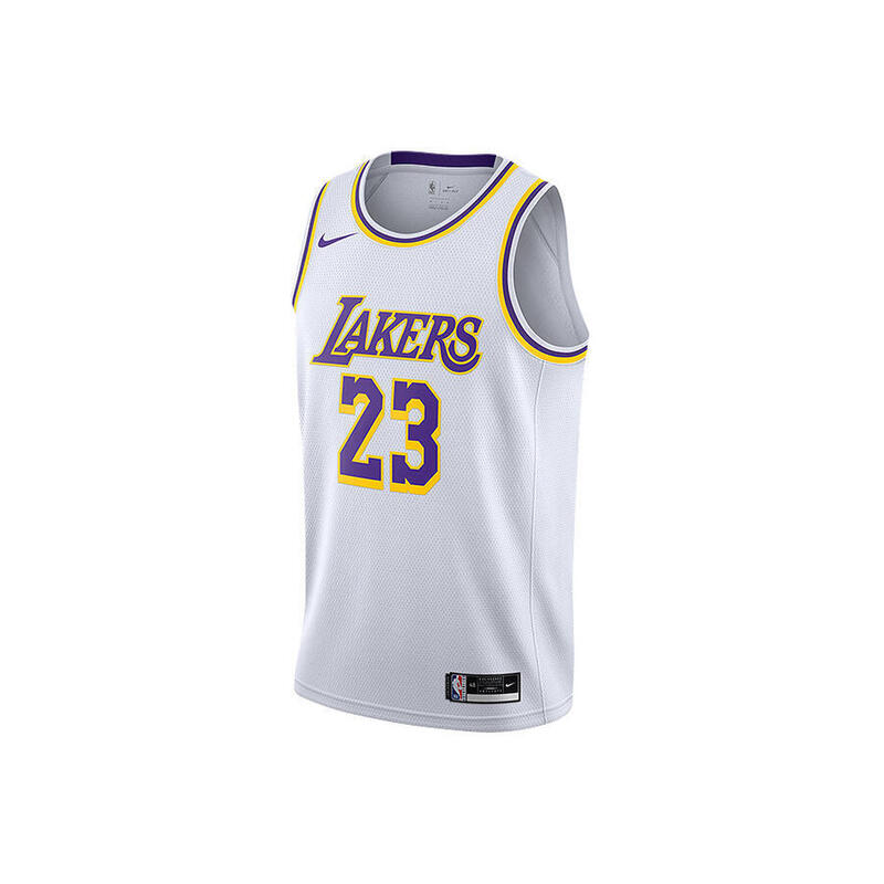 Tricou baschet cw3595101 fără mâneci alb bărbătesc