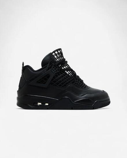 Jordan 4 Retro Net Black (Women's)