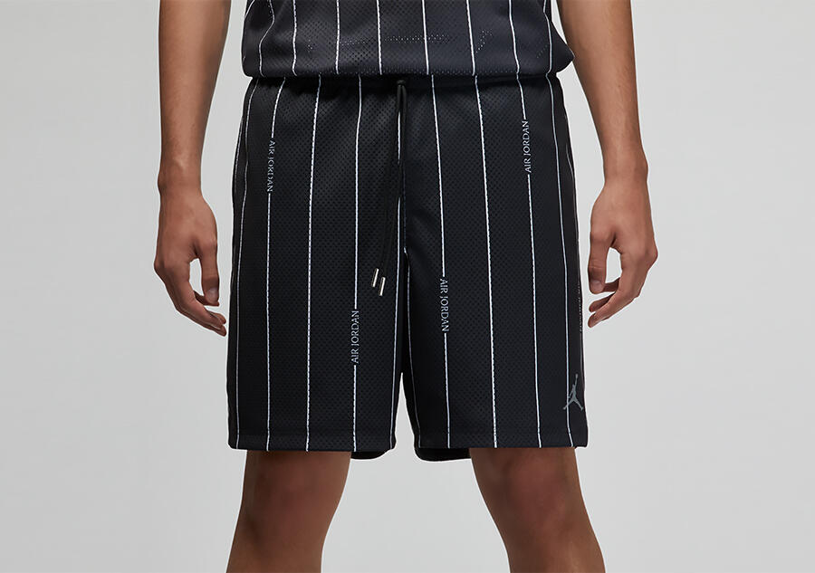 Spodenki męskie nike air jordan essentials printed shorts black