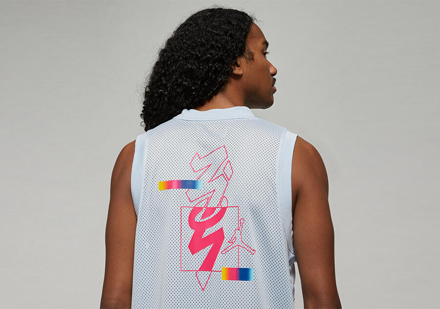 Camisetes para basquete para homens / masculino Nike Air Jordan Zion Dri-fit 3/3
