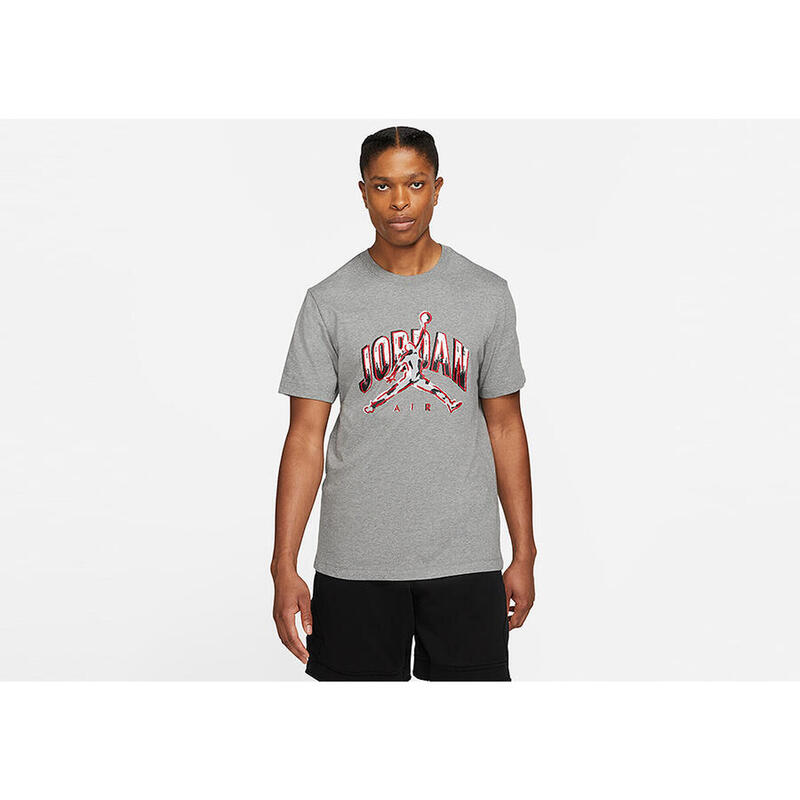 Tricou baschet cz8383091 cu mânecă scurtă gri bărbătesc
