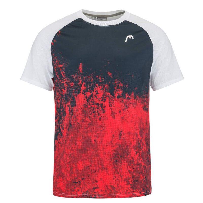 Koszulka tenisowa męska Head Performance MC New York Tshirt 1/2
