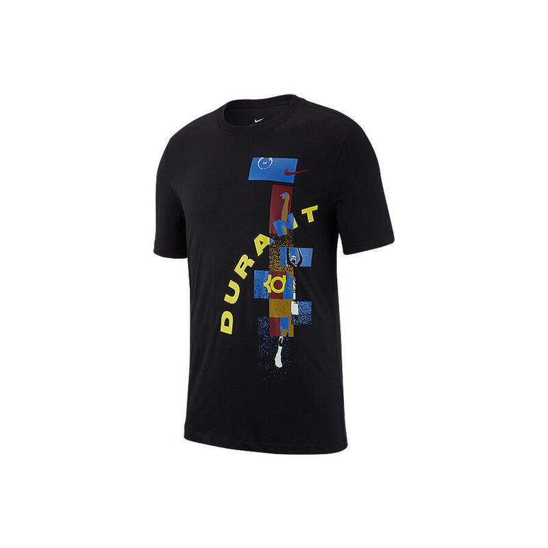 Tricou baschet aj9684010 cu mânecă scurtă negru bărbătesc