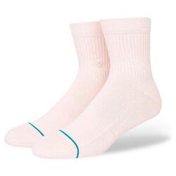 Chaussettes Stance Icon Crew Rose