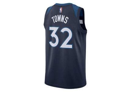 Koszulka męska nike nba minnesota timberwolves karl-anthony towns swingman