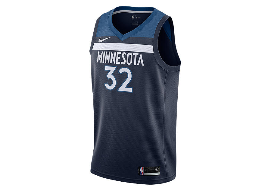 Koszulka męska nike nba minnesota timberwolves karl-anthony towns swingman 2/2
