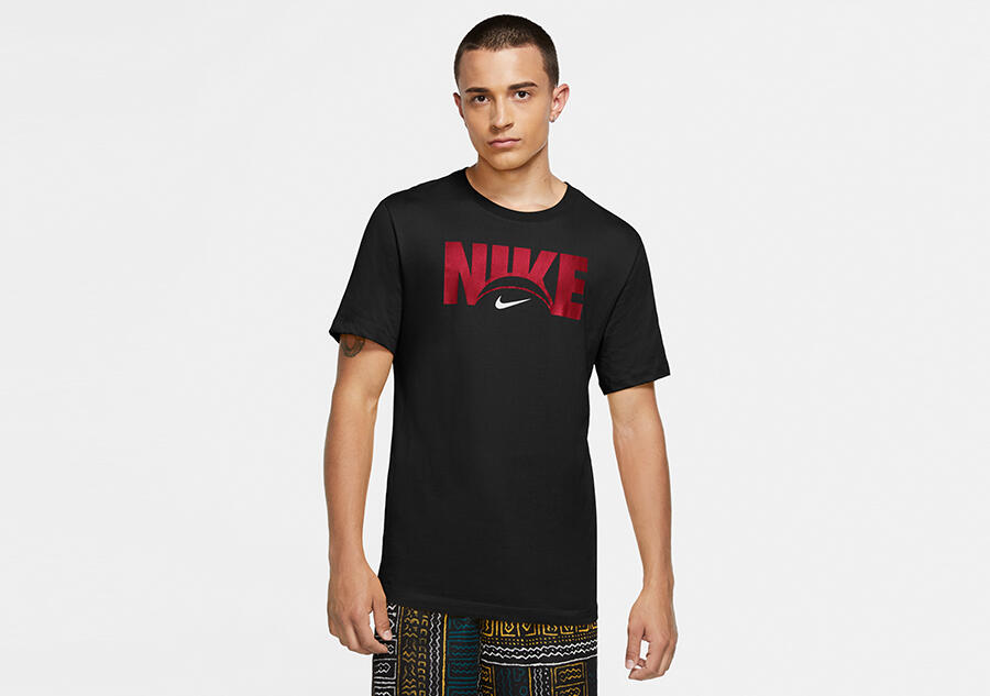Koszulka męska nike hbr dri-fit tee black 2/2