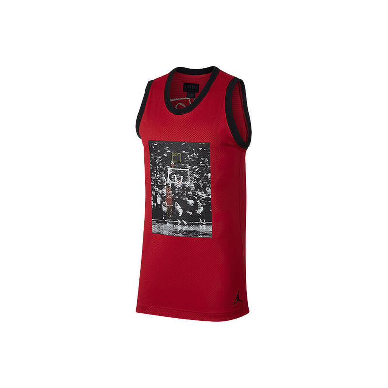 Tricou baschet aq0697687 fără mâneci bordo bărbătesc