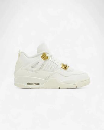 Air Jordan 4 Metallic Gold