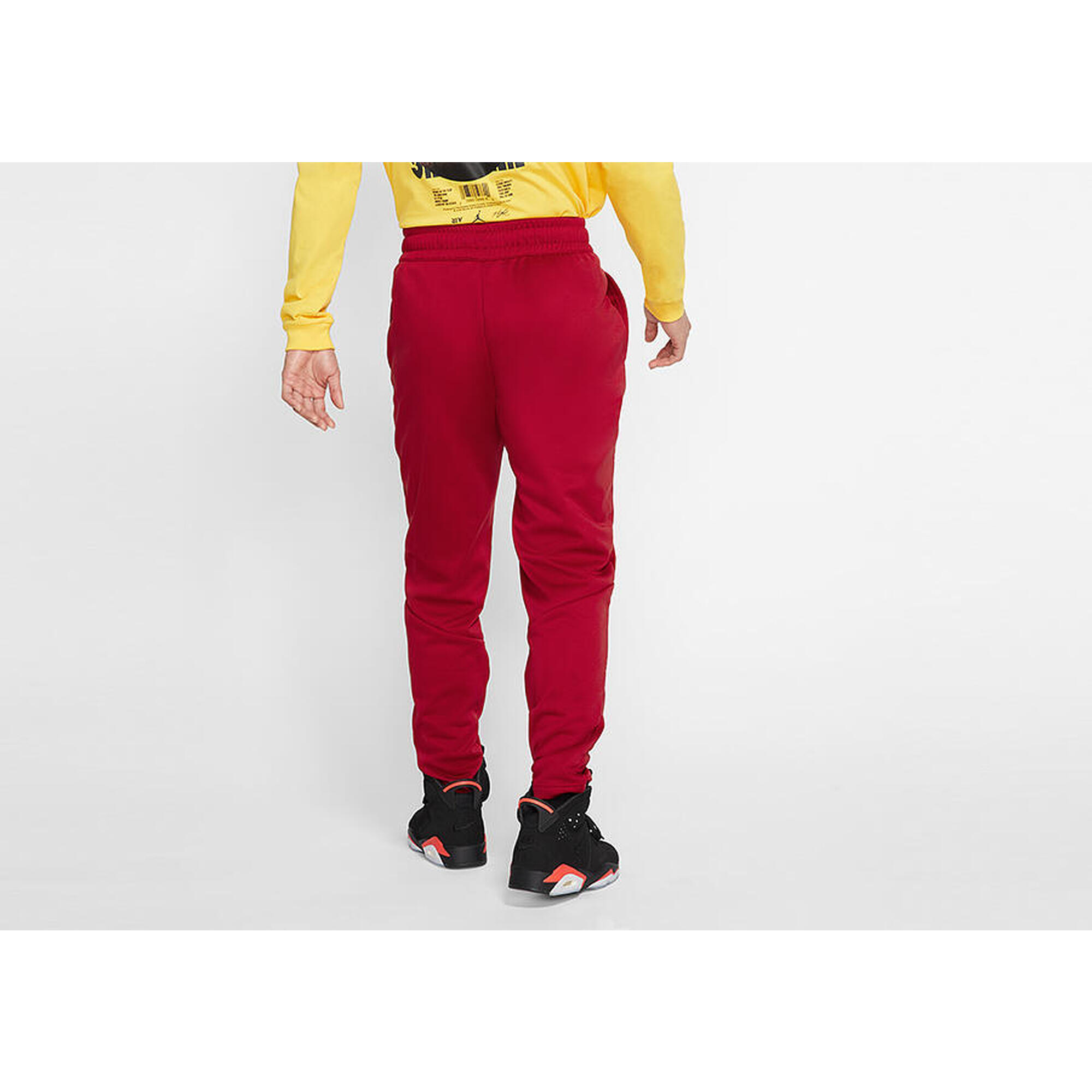 Spodnie męskie nike air jordan 23 alpha therma fleece pants gym red