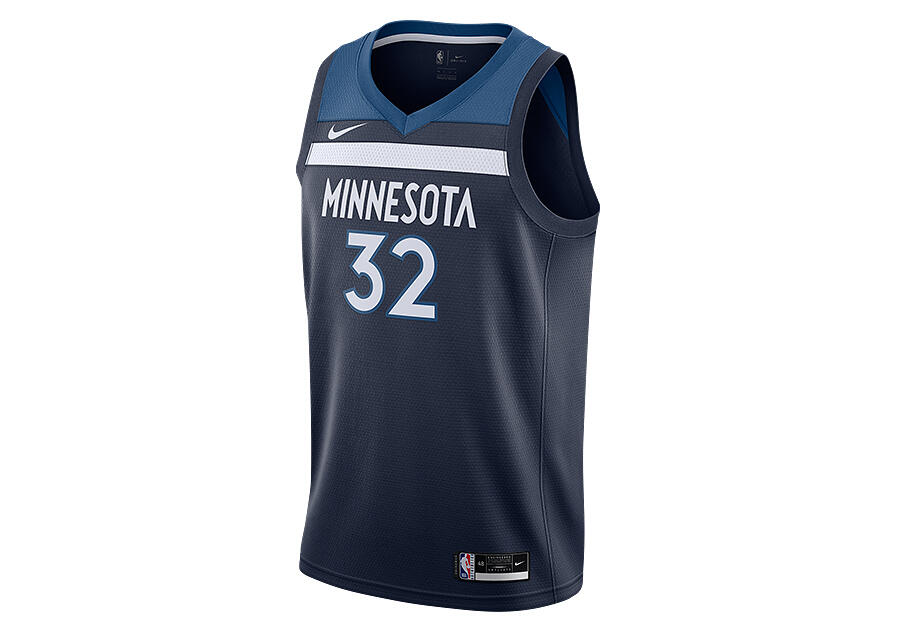 Koszulka męska nike nba minnesota timberwolves karl-anthony towns icon edition 2/2